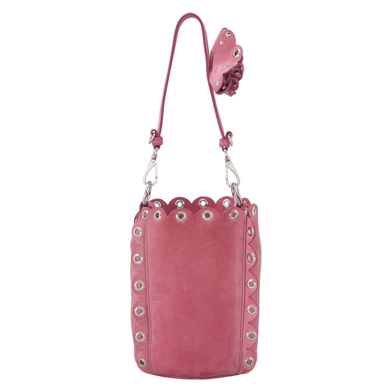 MIU MIU(USED)미우미우 5BE017 스웨이드 버킷백